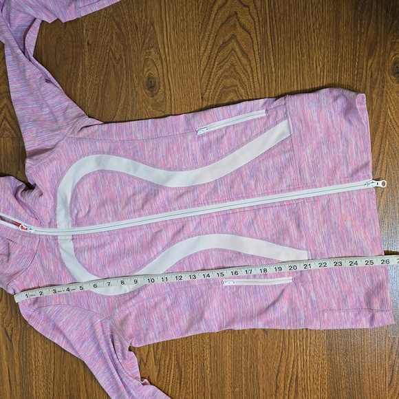 LULULEMON In Stride Wee Are From Space Zip Tall Neck Thumbholes - Picture 13 of 15